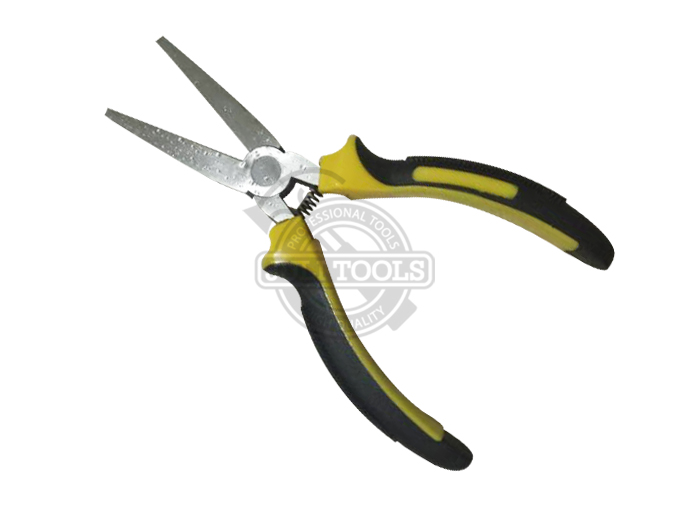 Package plastic handle long nose pliers