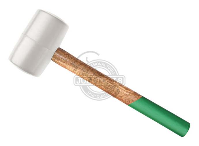 Rubber Hammer Wooden Handle