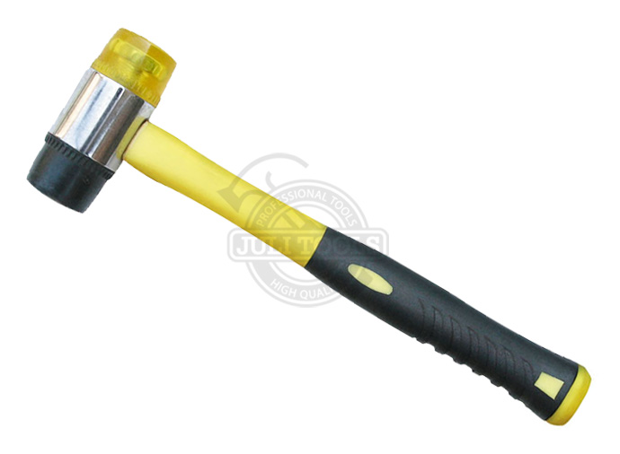 Rubber Hammer Wooden Handle