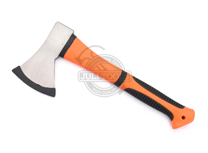 Axe With Double Plastic-Coating  Handle